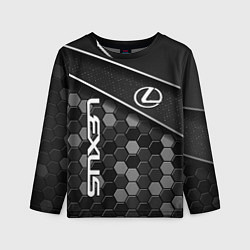 Лонгслив детский Lexus - Строгий технологичный, цвет: 3D-принт