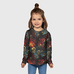 Лонгслив детский Нечистый дух, цвет: 3D-принт — фото 2