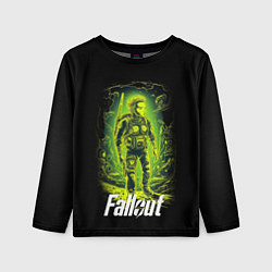 Лонгслив детский Fallout game poster style, цвет: 3D-принт