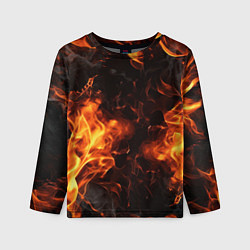 Детский лонгслив Fire style