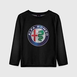 Детский лонгслив Alfa romeo auto
