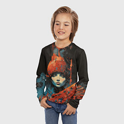 Лонгслив детский Пространственный оракул, цвет: 3D-принт — фото 2