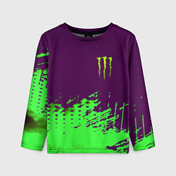 Детский лонгслив Monster energy taurin