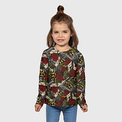 Лонгслив детский Гангстер, цвет: 3D-принт — фото 2