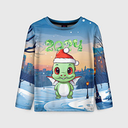 Детский лонгслив Год дракона 2024