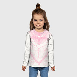 Лонгслив детский Сердце на цепях, цвет: 3D-принт — фото 2