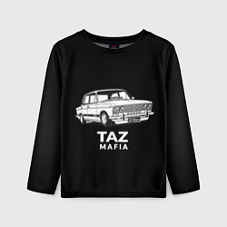 Лонгслив детский TAZ Mafia, цвет: 3D-принт