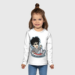 Лонгслив детский The Cure Robert Smith - just like sleddin, цвет: 3D-принт — фото 2