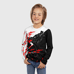 Лонгслив детский Tokyo Dragon, цвет: 3D-принт — фото 2