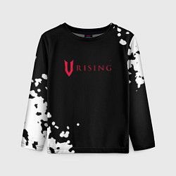 Лонгслив детский V Rising краски, цвет: 3D-принт