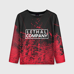 Лонгслив детский Lethal Company: Red Trail, цвет: 3D-принт