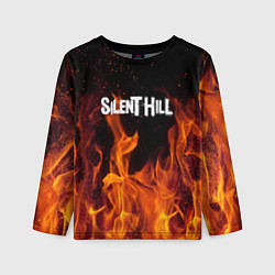 Лонгслив детский Silent hill огонь, цвет: 3D-принт
