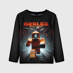 Лонгслив детский Lethal Company x Roblox, цвет: 3D-принт