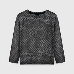 Детский лонгслив Текстура змеиная кожа