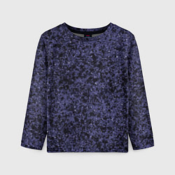 Детский лонгслив Абстракция брызги фиолетовый
