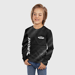 Лонгслив детский Chery sport metal, цвет: 3D-принт — фото 2
