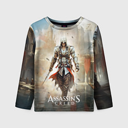 Лонгслив детский Assassins creed poster game, цвет: 3D-принт