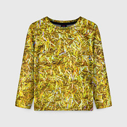 Детский лонгслив Золотые ленточки