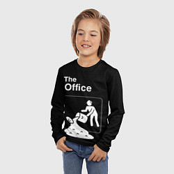 Лонгслив детский Офис и суп, цвет: 3D-принт — фото 2
