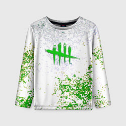 Лонгслив детский Dead by daylight краски, цвет: 3D-принт