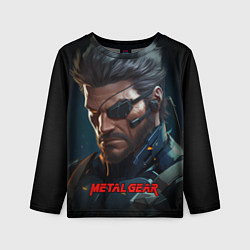 Детский лонгслив Веном Снейк из игры Metal gear