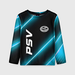 Лонгслив детский PSV неоновые лампы, цвет: 3D-принт