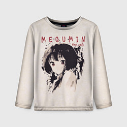 Лонгслив детский Megumin best waifu, цвет: 3D-принт