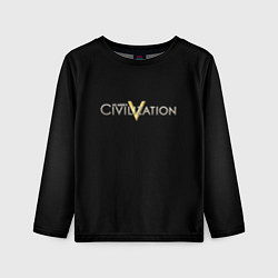 Детский лонгслив Civilization