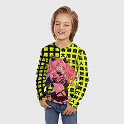Лонгслив детский Nicole Demara - Zenless Zone Zero gum ball, цвет: 3D-принт — фото 2