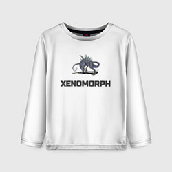 Детский лонгслив Чужой xenomorph