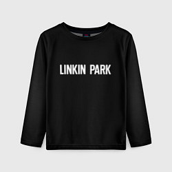 Лонгслив детский Linkin park rock white, цвет: 3D-принт