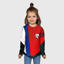 Лонгслив детский Roblox uniform, цвет: 3D-принт — фото 2