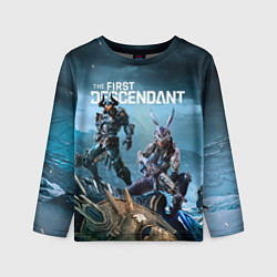 Детский лонгслив The first descendant персонажи
