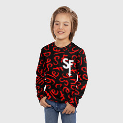 Лонгслив детский Sally Face roglike game, цвет: 3D-принт — фото 2
