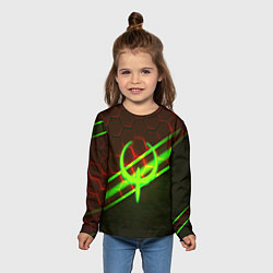 Лонгслив детский Квейк броня палача, цвет: 3D-принт — фото 2