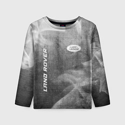 Лонгслив детский Land Rover - grey gradient вертикально, цвет: 3D-принт
