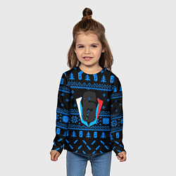 Лонгслив детский Rainbow six winter steel, цвет: 3D-принт — фото 2