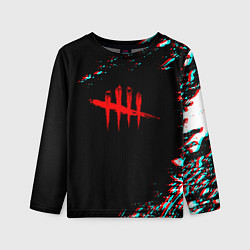 Лонгслив детский Dead by daylight глитч, цвет: 3D-принт