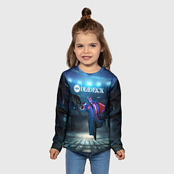 Лонгслив детский Deadlock Абрамс, цвет: 3D-принт — фото 2