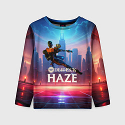 Лонгслив детский Deadlock Мгла, цвет: 3D-принт