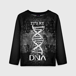 Детский лонгслив Its my DNA