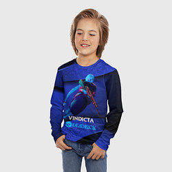 Лонгслив детский Vindicta Deadlock, цвет: 3D-принт — фото 2
