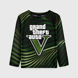 Детский лонгслив Grand Theft Auto V - logo