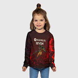 Лонгслив детский Deadlock Seven, цвет: 3D-принт — фото 2
