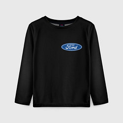 Лонгслив детский FORD logo auto, цвет: 3D-принт