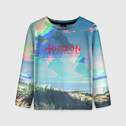 Лонгслив детский Horizon: Zero Dawn game steel, цвет: 3D-принт