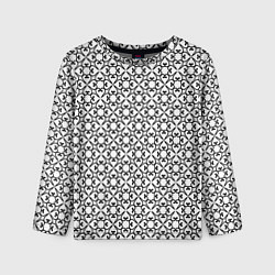 Детский лонгслив Удачный клевер