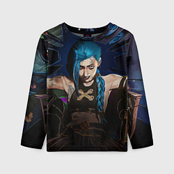 Лонгслив детский Unhappy Jinx, цвет: 3D-принт