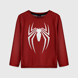 Лонгслив детский SpiderMan - logo, цвет: 3D-принт