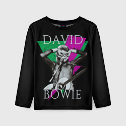 Лонгслив детский David Bowie - hand goggles, цвет: 3D-принт